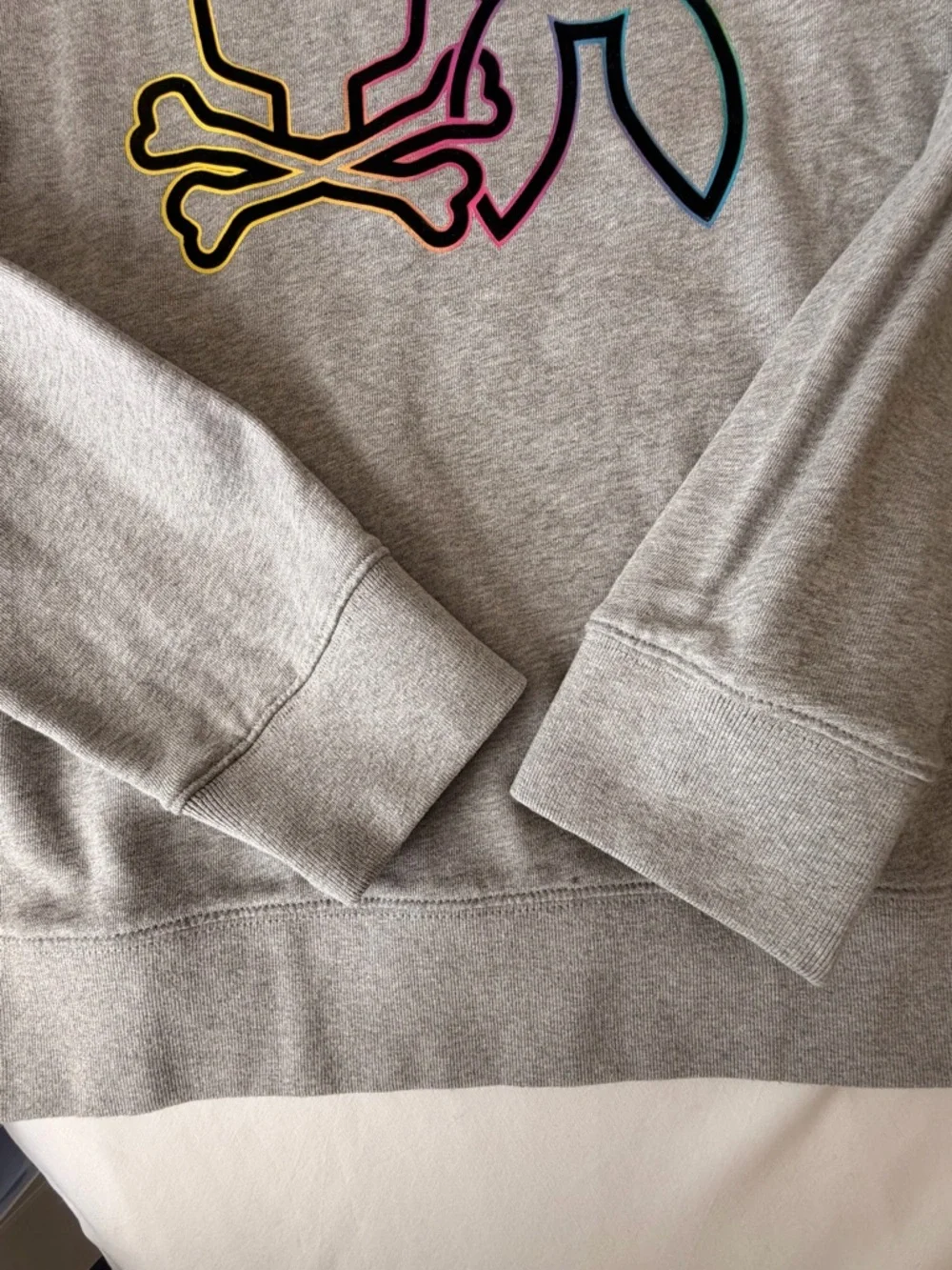 Men’s Psycho Bunny Gray Sweatshirt Large - Picture 5 of 8